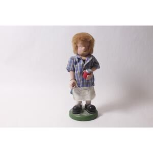 1990s Zim's Red Neck BBQ Chef Nutcracker Heirloom Collectible ~ 260209-WH 965